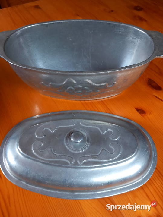 Aluminiowa brytfanka prod ZSRR Łódź