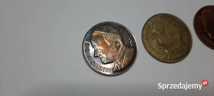 Medal Jana Pawła II I pielgrzymka do Polski k9 Warszawa