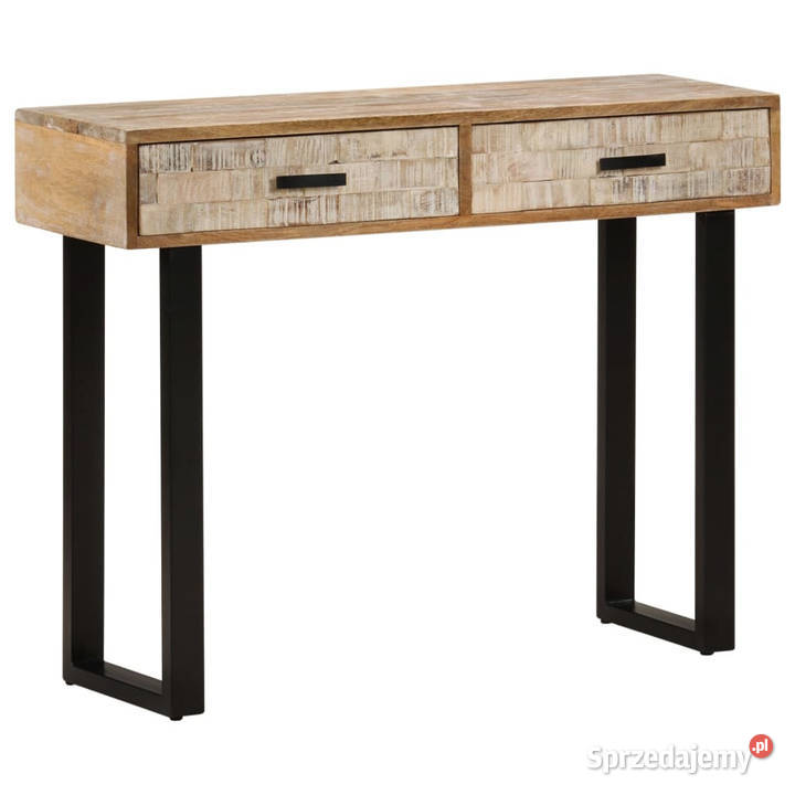 Stolik konsolowy 100x30x75 lite drewno mango mazowieckie Warszawa