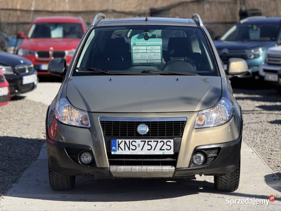 Fiat Sedici 4x4 navi kamera cofania Zarejestrowany w Polsce Nowy Sącz