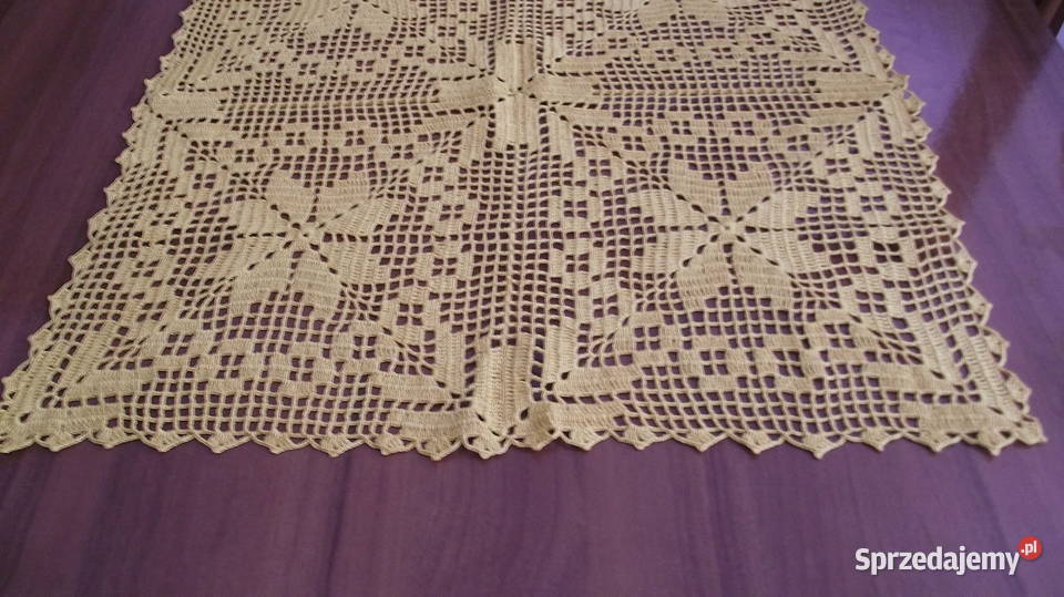 Bieżnik szydełkowy odcienie żółtego Leźnica Wielka-Osiedle sprzedam