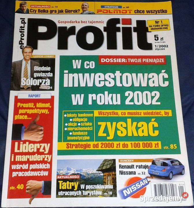 Profit 1 2002 Biznes ekonomia