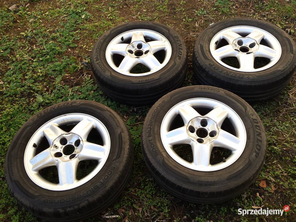 Alufelgi 15 4x100 Dunlop SP Sport Bluresponse dolnośląskie Wrocław sprzedam