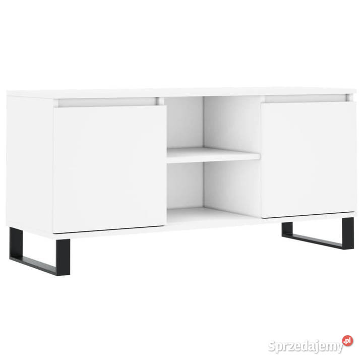 Szafka pod TV biała 104x35x50 materiał mazowieckie Warszawa