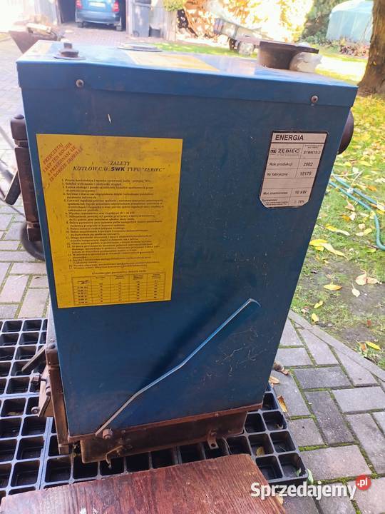 Piec Ziebiec 10kw 2002 stan Piece wolnostojące Tuszyn