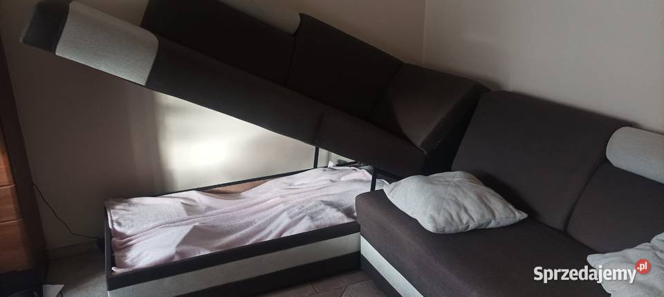 Narożnik z funkcją spania wielkopolskie Leszno