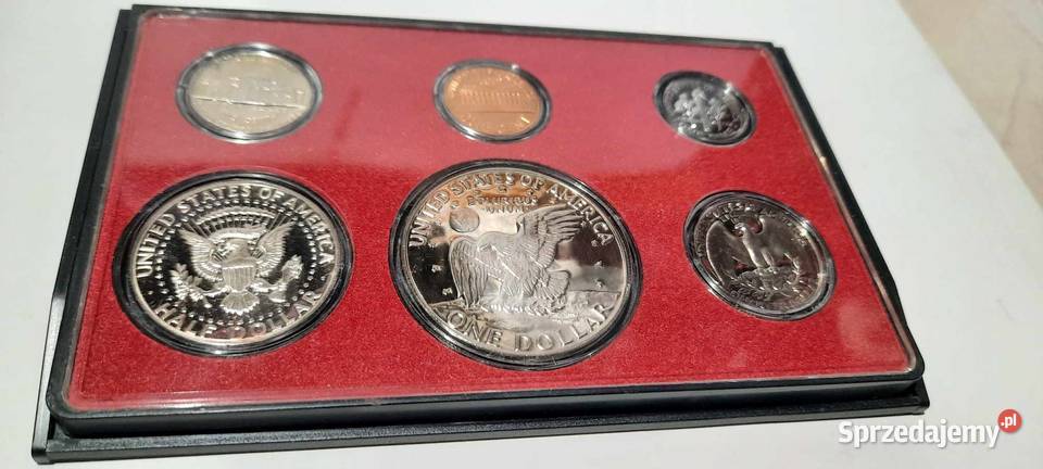 Kolekcjonerski Set monet USA 1974 Edycja Warszawa