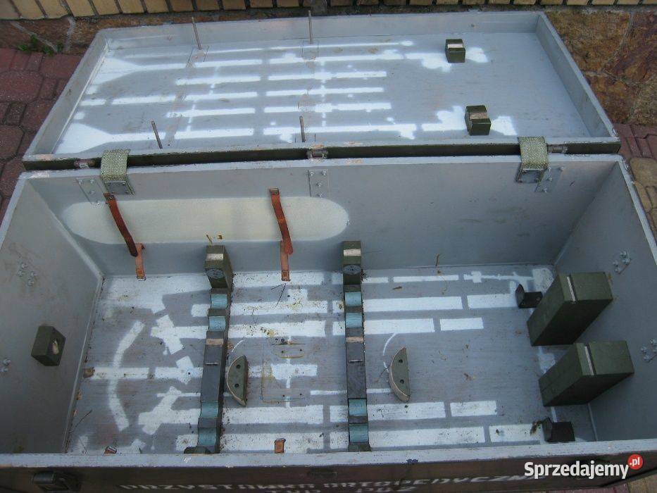 Wojskowa skrzynia transportowa Szczecin