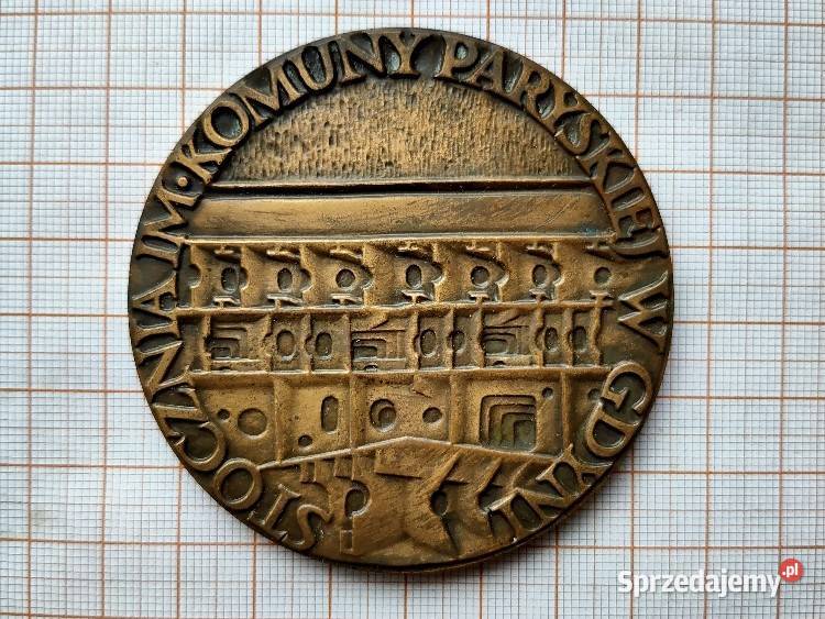 Medal z okresu PRL Stocznia w Gdyni Suchy dok sprzedam