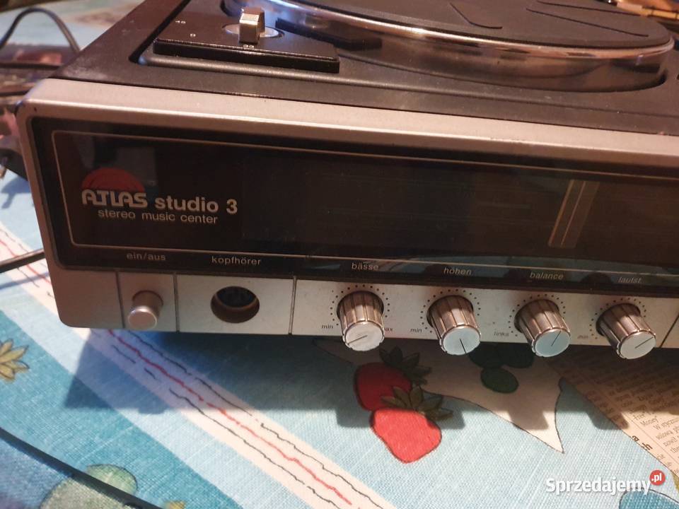 Gramofon ATLAS Studio3StereoMusicCenter 70 sprzedam