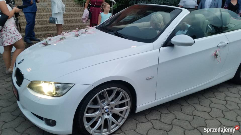 AUTO DO ŚLUBU BMW E93 CABRIO Poddębice
