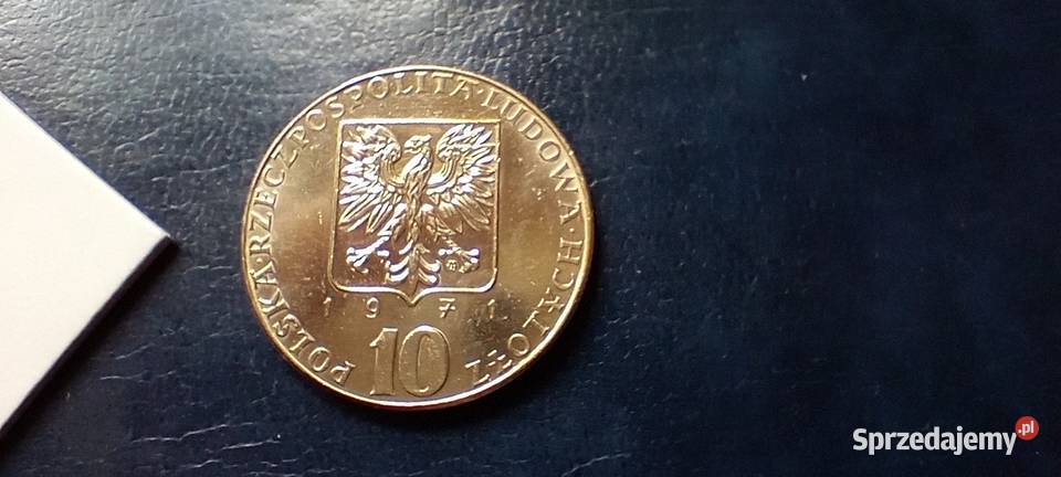 Stare monety 10 złotych 1971 FAO Polska