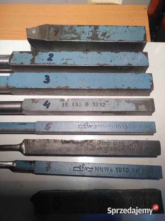 Noże tokarskie 10 komplet używane Szczecin zachodniopomorskie