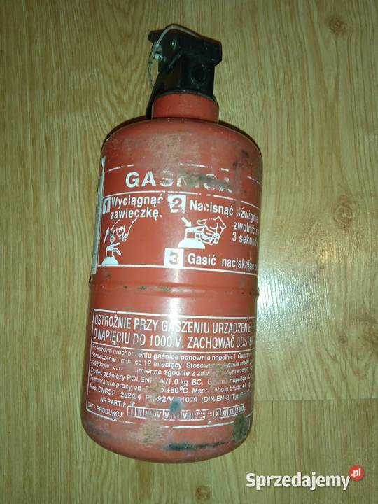 Gaśnica 1 nieużywana Poznań