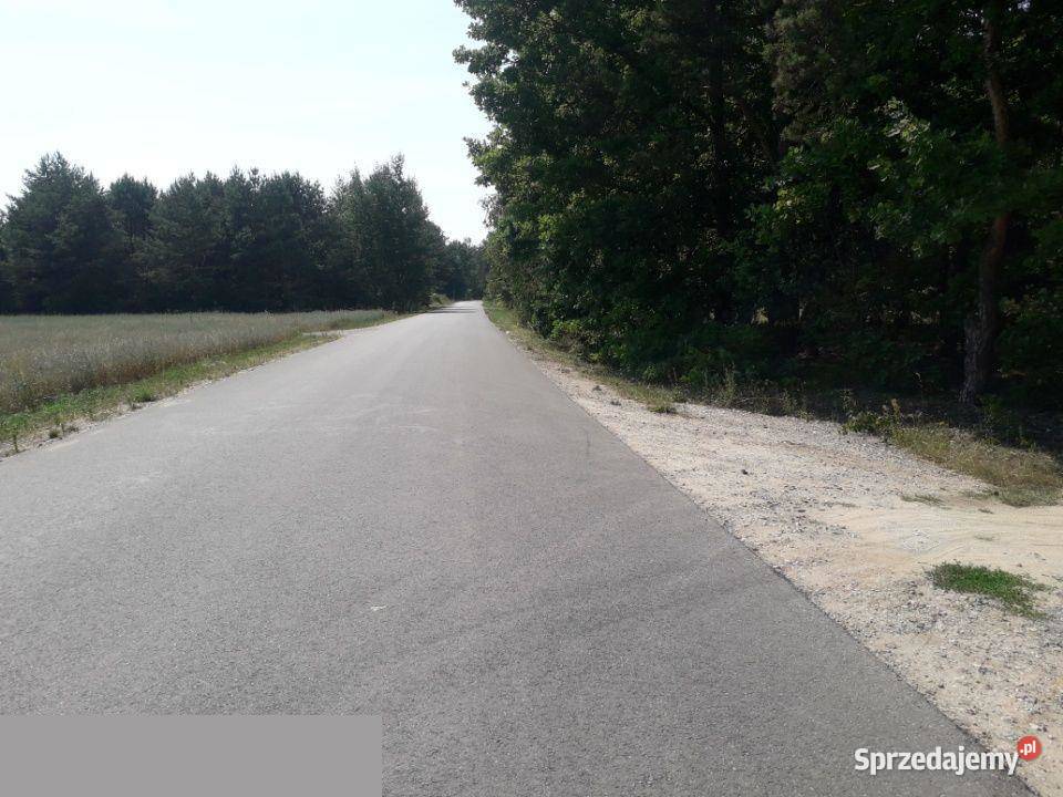 Działka budowlana 1200 m z nowym domem Leontyna