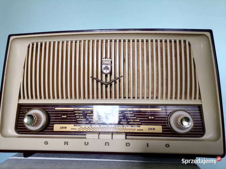 Stare radio lampowe z lat 50 tych Sprawne. Rezerwacja