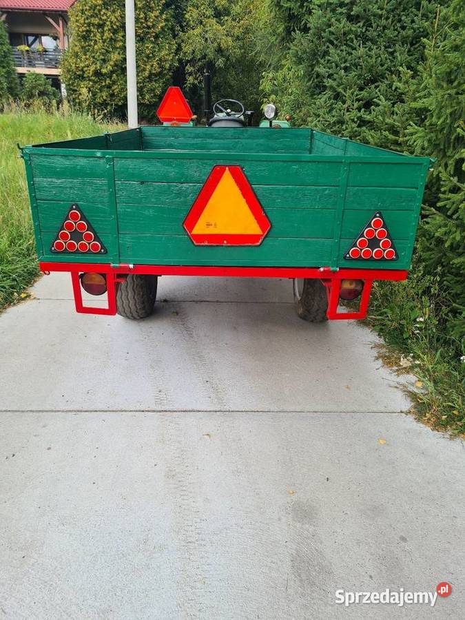 Przyczepa rolnicza jednoosiowa śląskie Pogrzebień sprzedam