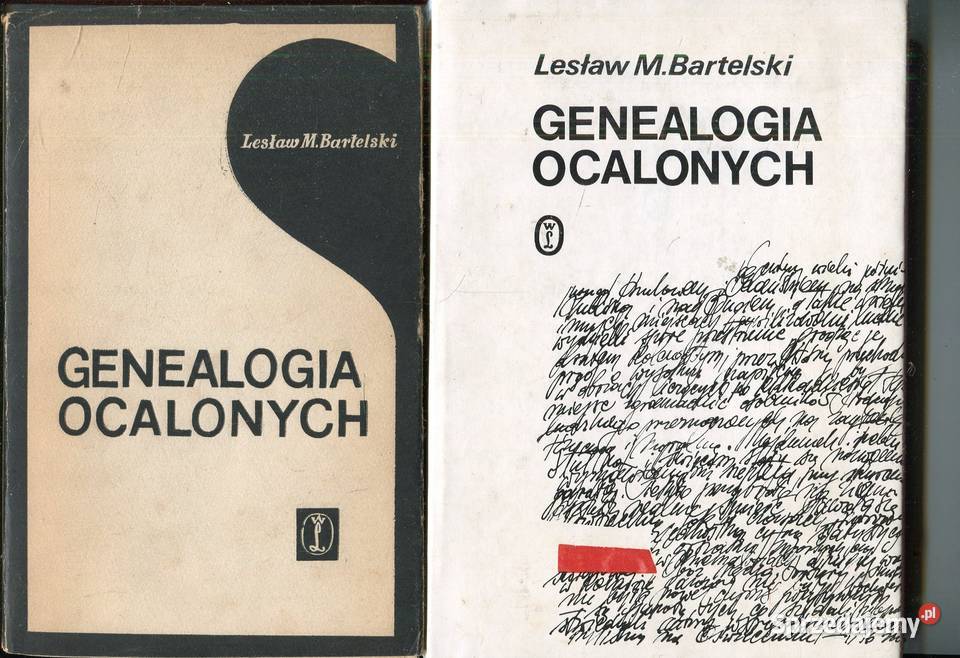 Genealogia ocalonych Bartelski Książki i Podręczniki