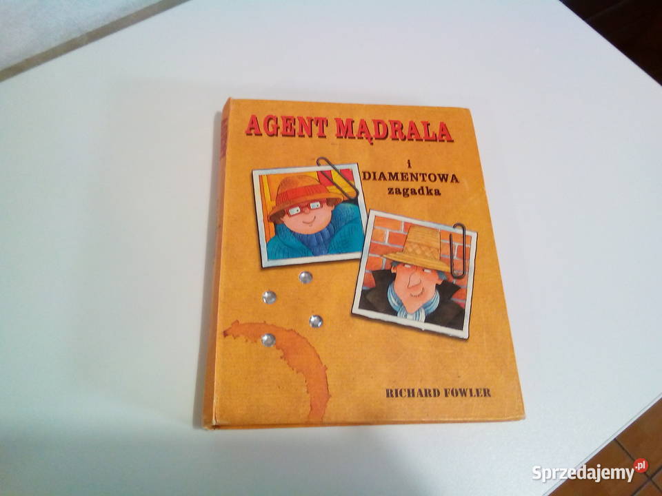 Książka z ruchomymi obrazkami Agent Mądrala dolnośląskie Wałbrzych