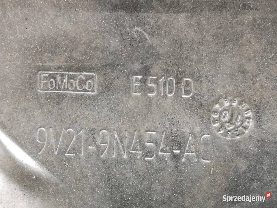 OSŁONA TERM KATALIZATORA FORD FIESTA MK7 2008 osobowe Osłony i zaślepki