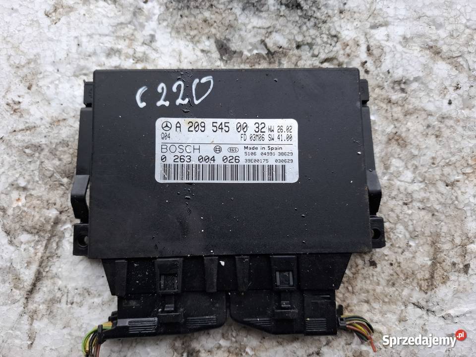 Komputer Moduł Parkowania PDC Mercedes W203 Wisznice