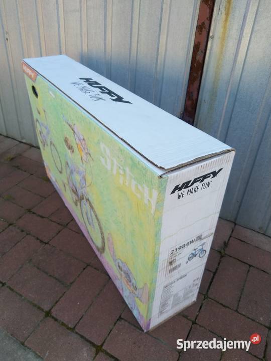 NAJTANIEJ Rower Dziecięcy STITCH 16 40 Niebieski śląskie Zabrze sprzedam