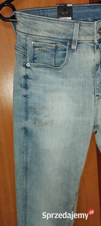 spodnie GSTAR 3301 High Skinny Wmn D051758968424 lubelskie Zamość sprzedam