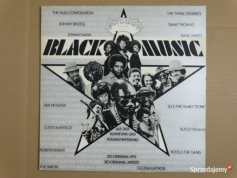 Płyta Winylowa LP Black Music 20 Original Hits Biłgoraj sprzedam