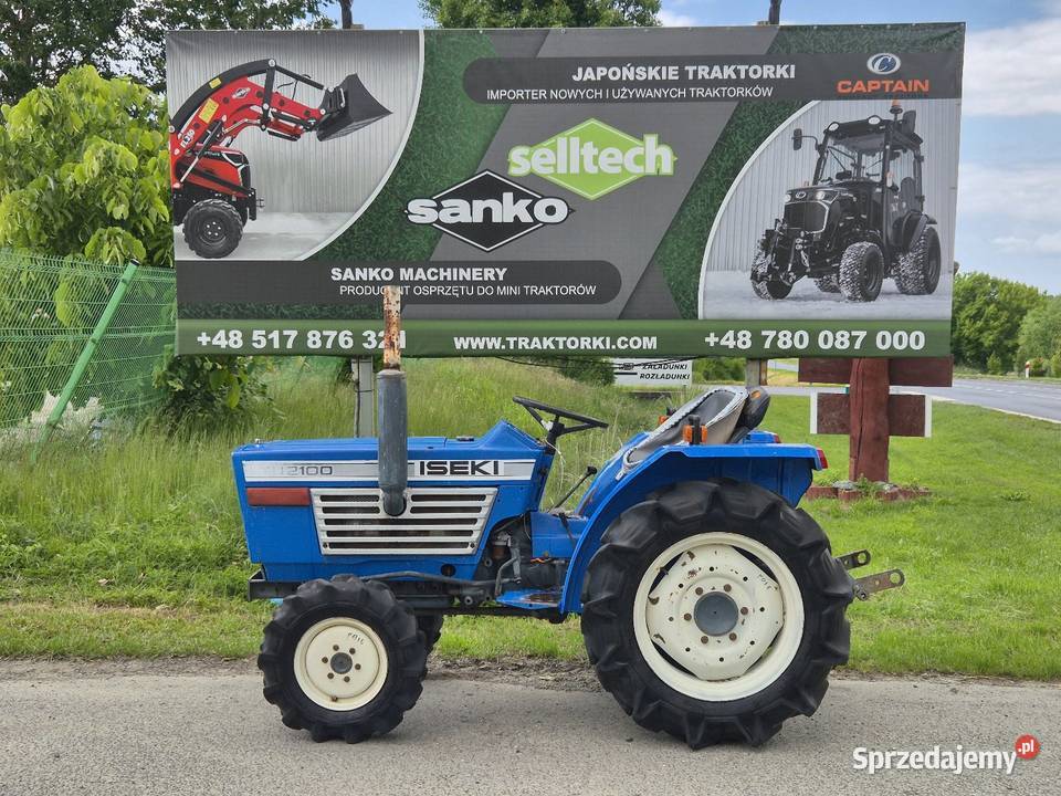 Traktorek traktor ISEKI TU2100F 21 44 Napęd 4x4 Małuszyn