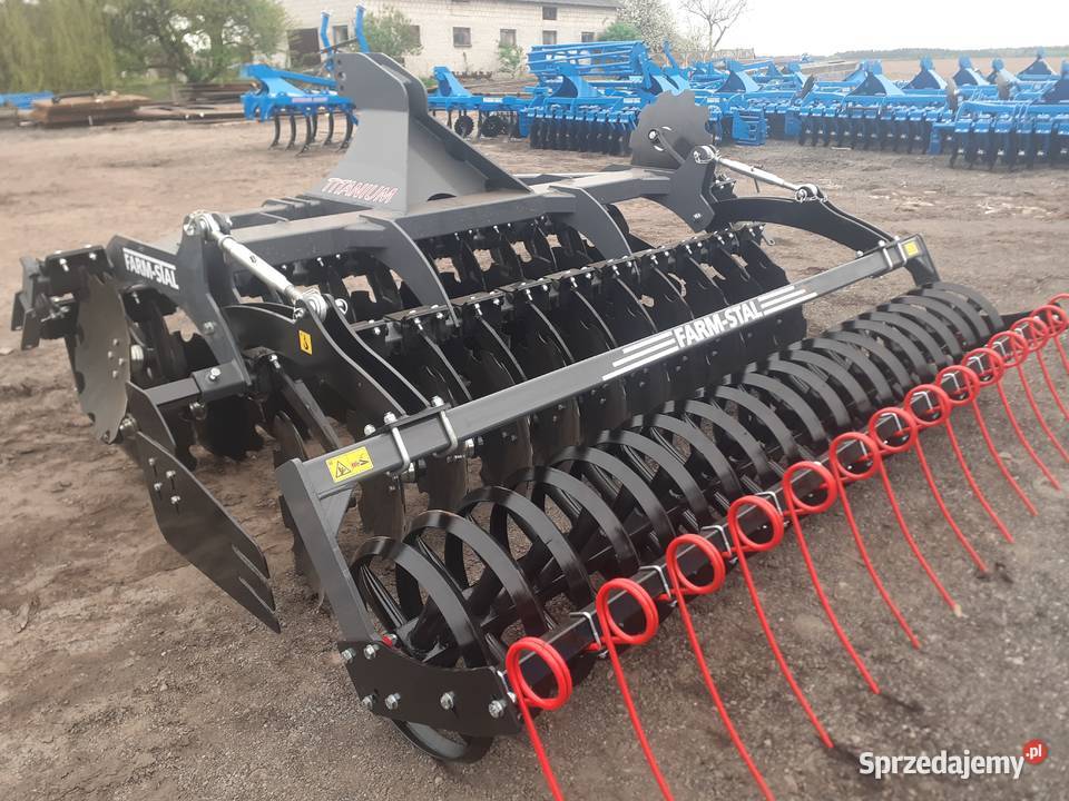Agregat talerzowy 3m FARMSTAL rozstaw 8090100 Środa Wielkopolska