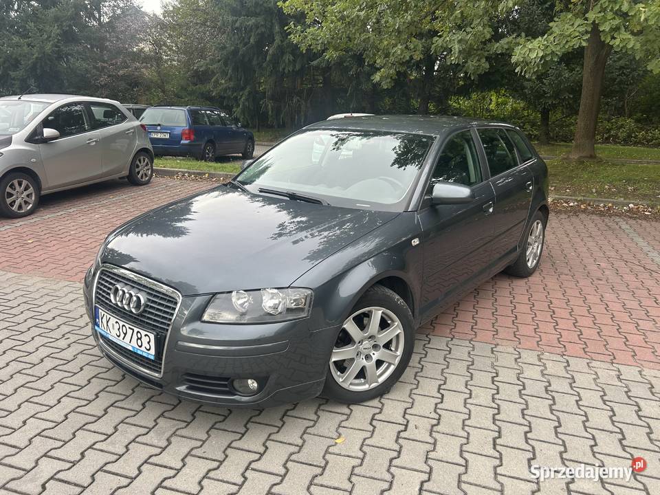 Audi A3 Sportback 16 Benzyna 2005r 5 drzwi Hak Rok produkcji 2005 Kraków sprzedam