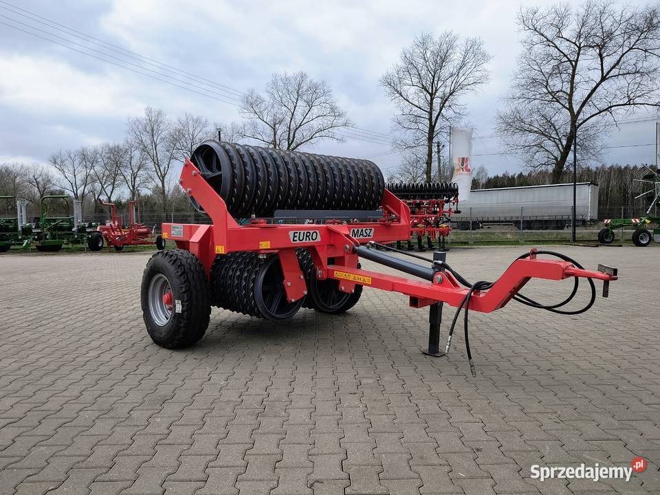 Wał Cambridge posiewny ciągany EuroMasz 45m 5m Maszyny rolnicze
