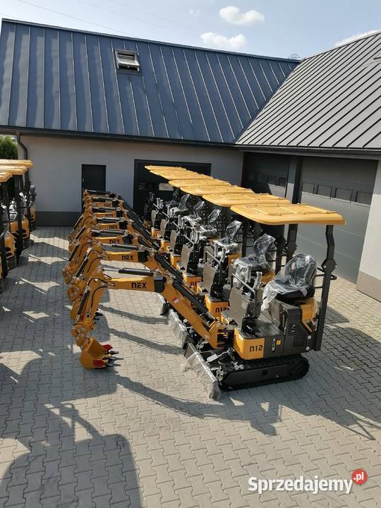 Minikoparka Nex N12 Yanmar 3TNV70 1200 2021r Cieszyn sprzedam