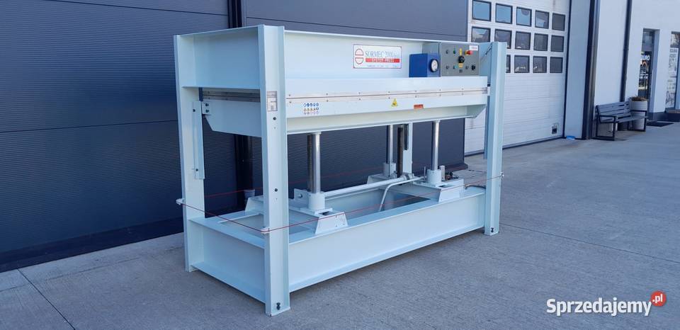 Prasa półkowa Sormec T60 1000x2500 926 Biznes i Przemysł Naprawa