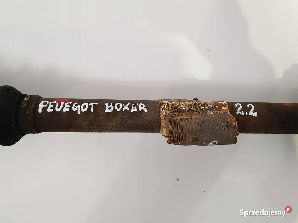 PRAWA PRZEDNIA PÓŁOŚ Półośka przód Peugeot Boxer Chełm