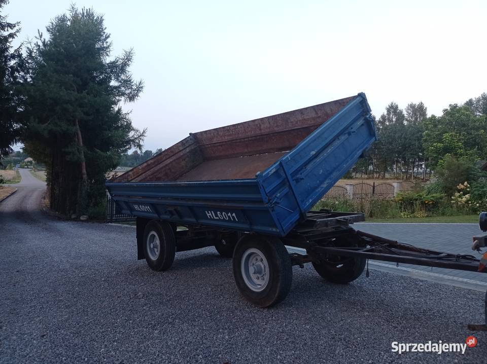 Przyczepa rolnicza wywrotka hl 6011 OKAZJA lubelskie sprzedam