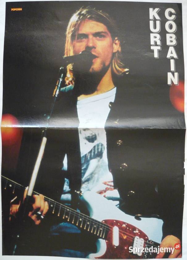 PLAKATY COBAIN KURT WYPRZEDAŻ ŚWIAT PLAKATÓW Bydgoszcz