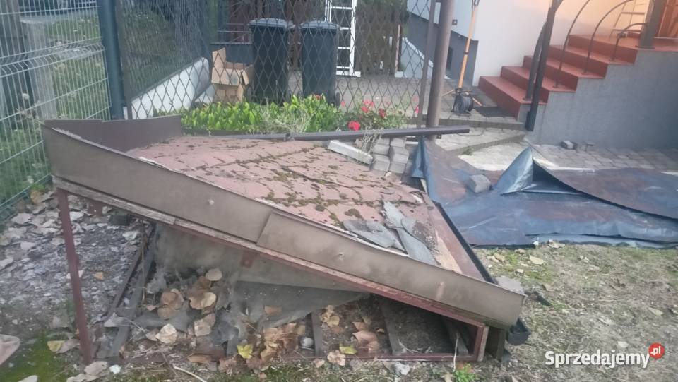 Daszek wejściem śląskie Ruda Śląska