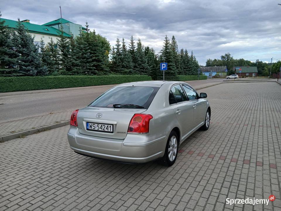 TOYOTA AVENSIS 18 VVTi B LPG aluminiowe felgi Zarejestrowany w Polsce Ciechanowiec