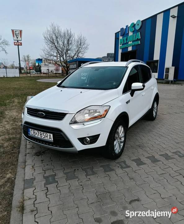 Ford Kuga 2011 20 TDCi 140 zadbany biały