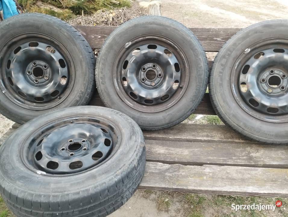 Koła 15 5x100 Seat Leon 1 Opony Firemax 19565R15 Samochodowe lubelskie Janowiec
