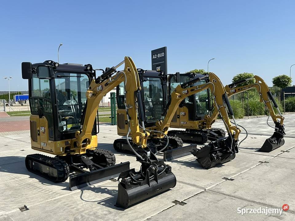 FABRYCZNIE NOWA MINIKOPARKA CATERPILLAR 3018 Tuliszków