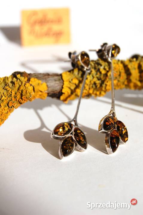 Łódź Wikingów drakkar wisior i kolczyki komplet