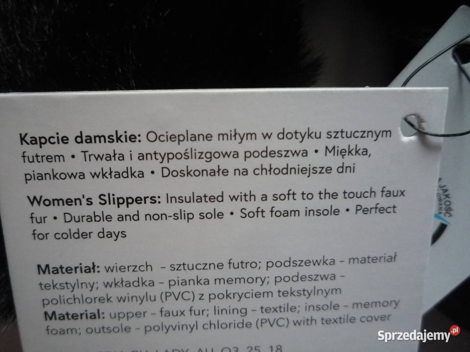 Nowe Cleve 4041 Kapcie damskie Klapki Czarne inna Sandały i klapki
