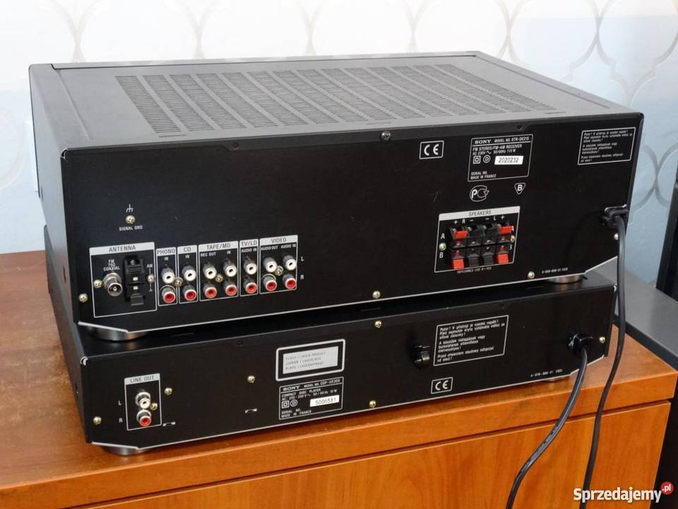 Amplituner Sony STRDE215 RDS mocny i sprawny Jasło