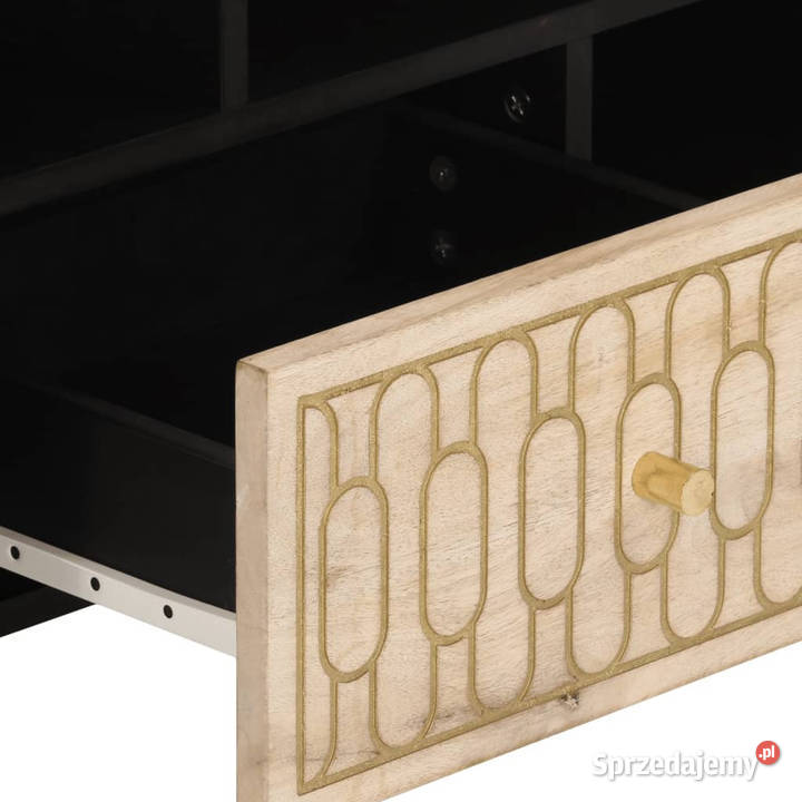 Szafka pod telewizor 100x33x46 lite drewno mango RTV Warszawa