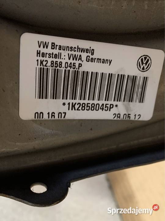 Stelaż belka pod konsole 1K2858045 vw tiguan 5N