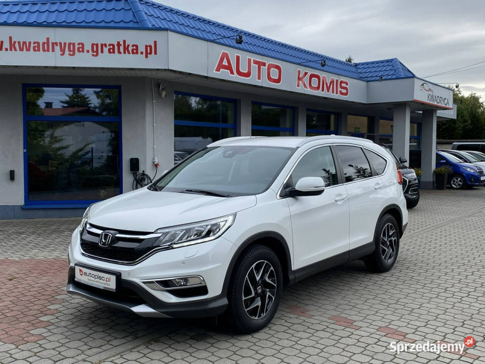 Honda CRV Biała perłaPodgrzewane fotele Navi