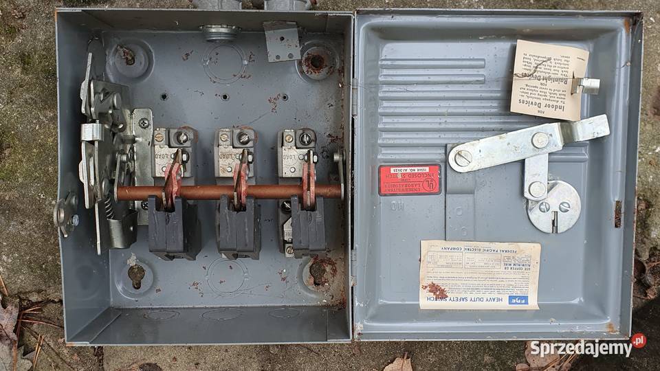 Stary Amerykański rozłącznik włącznik