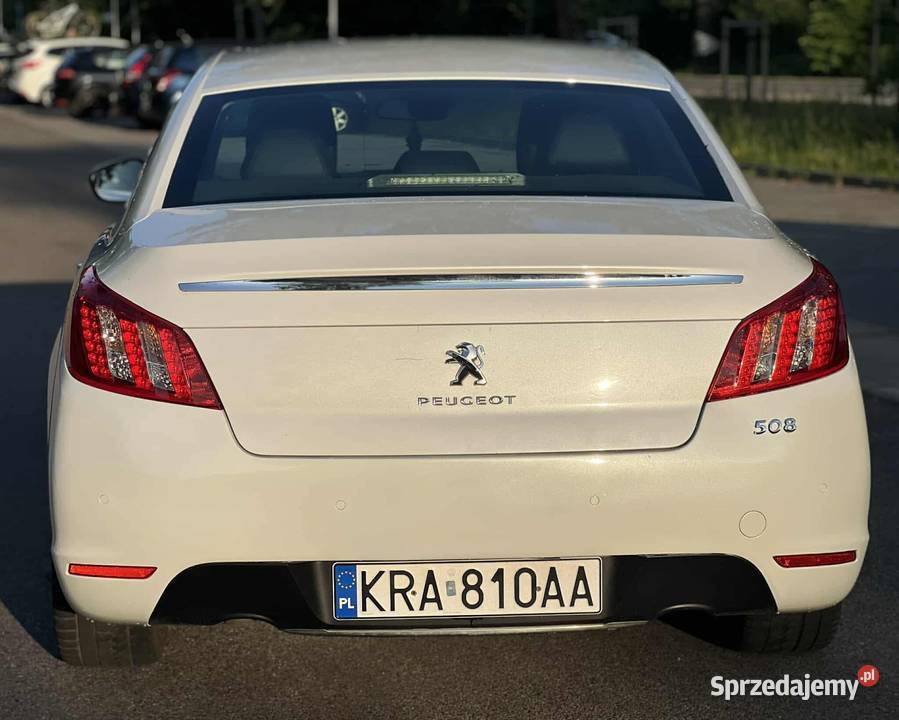 Peugeot 508 I 20 20 HDI 163 Automat Skóra JBL podgrzewane fotele małopolskie sprzedam